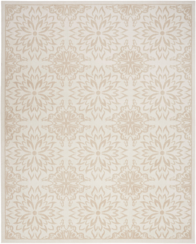 nourison jubilant jub06 ivory beige rug