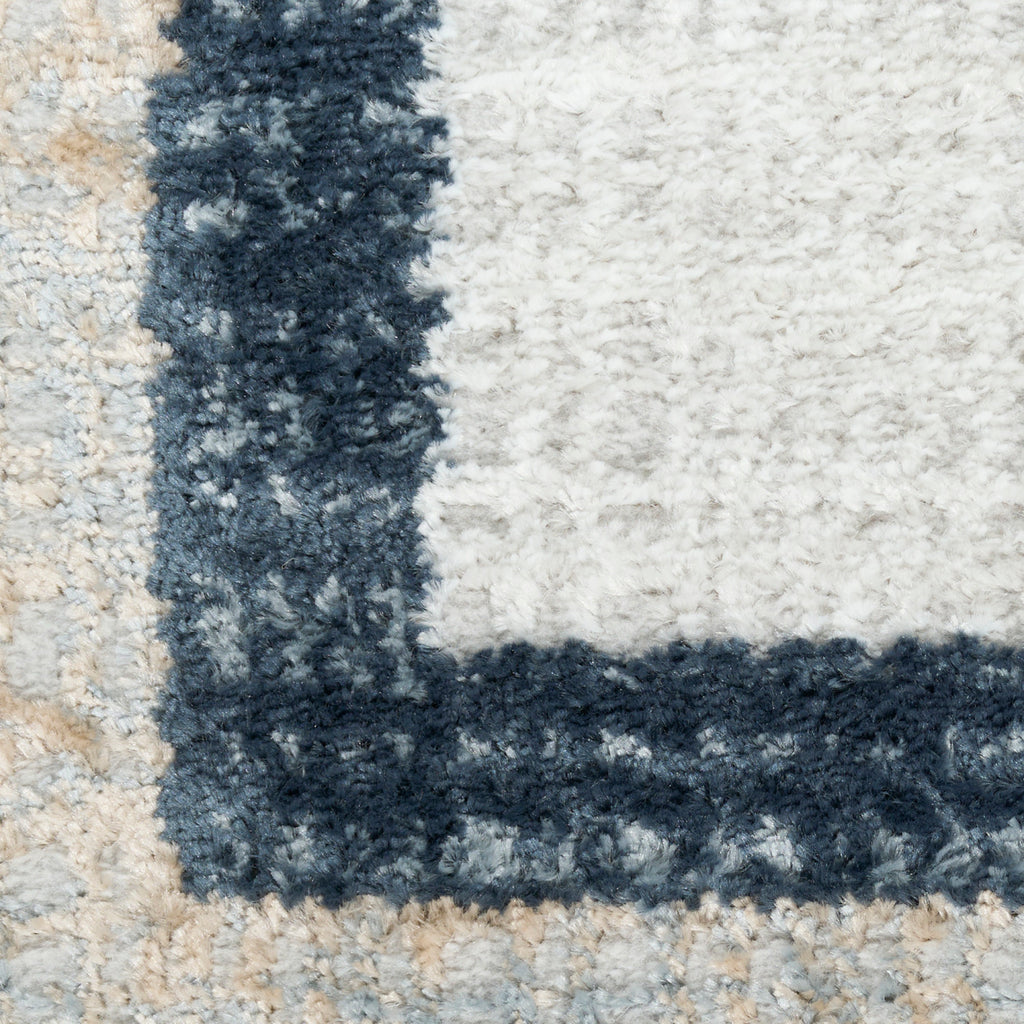 nourison dekor dek06 grey navy rug