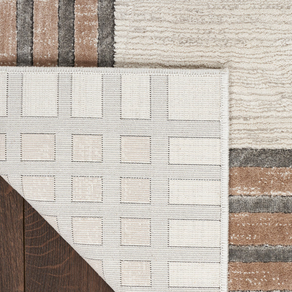 nourison desire dsr01 ivory silver rug