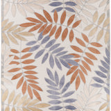 nourison aloha alh18 blue mocha rug