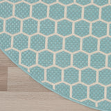 nourison twist reversible tws01 aqua rug