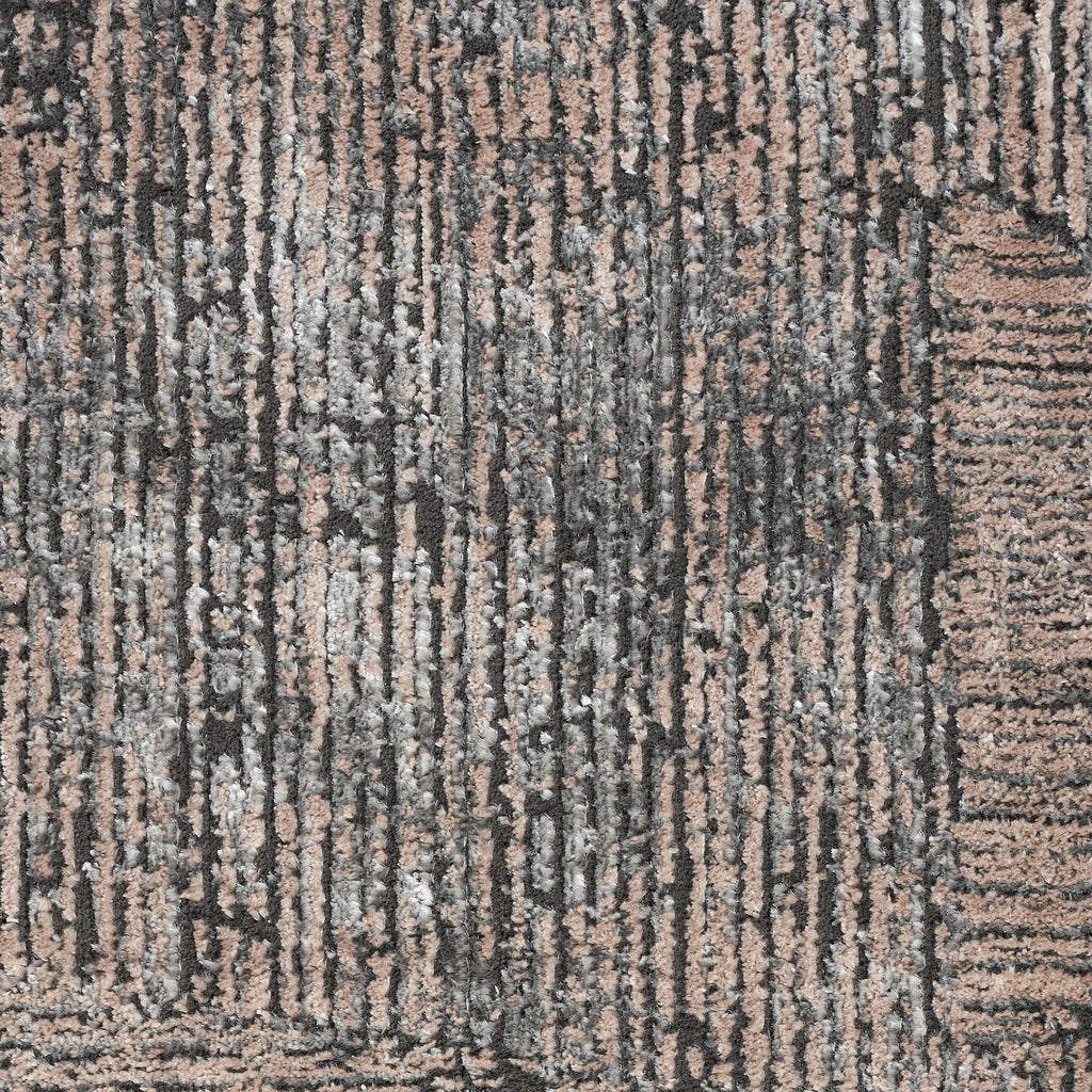 nourison ck024 irradiant irr01 black ivory rug