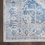nourison vintage home vnh01 beige blue rug