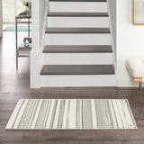 nourison grafix grf41 ivory grey rug