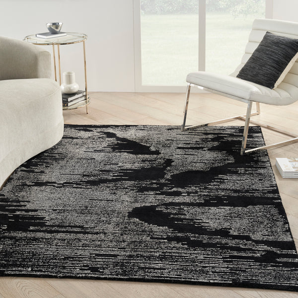 nourison ma30 star smr02 black ivory rug