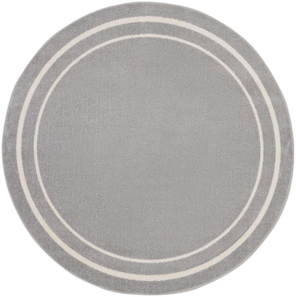 nourison nourison essentials nre02 grey ivory rug