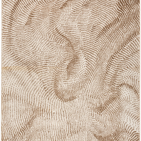 nourison central park west cep01 beige brown rug