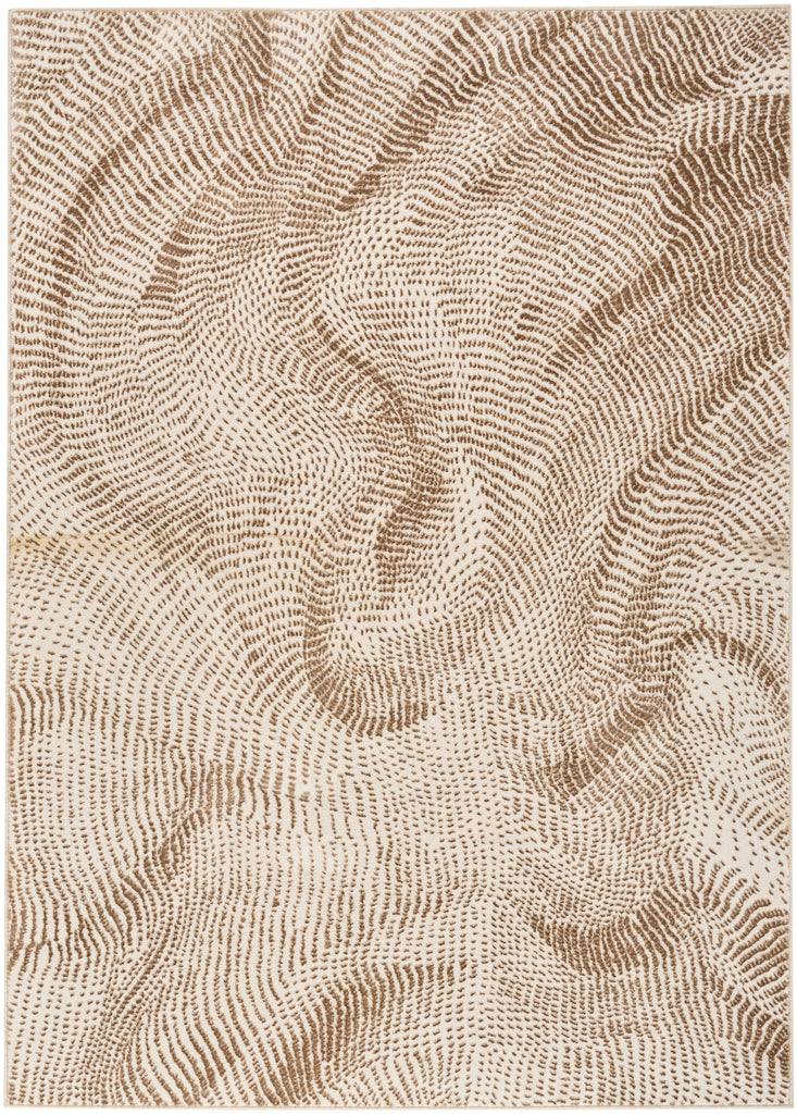 nourison central park west cep01 beige brown rug