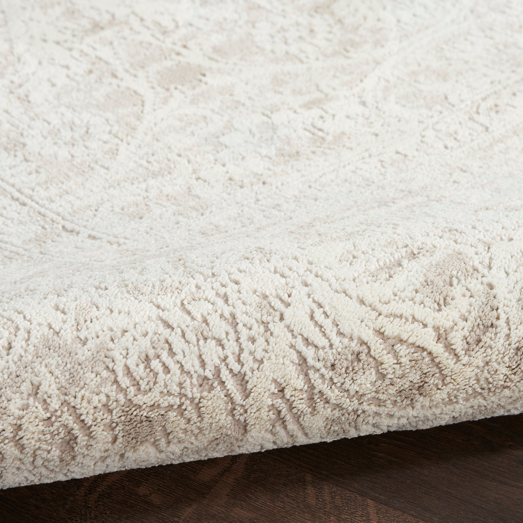 nourison eco cycle ecy03 ivory beige rug