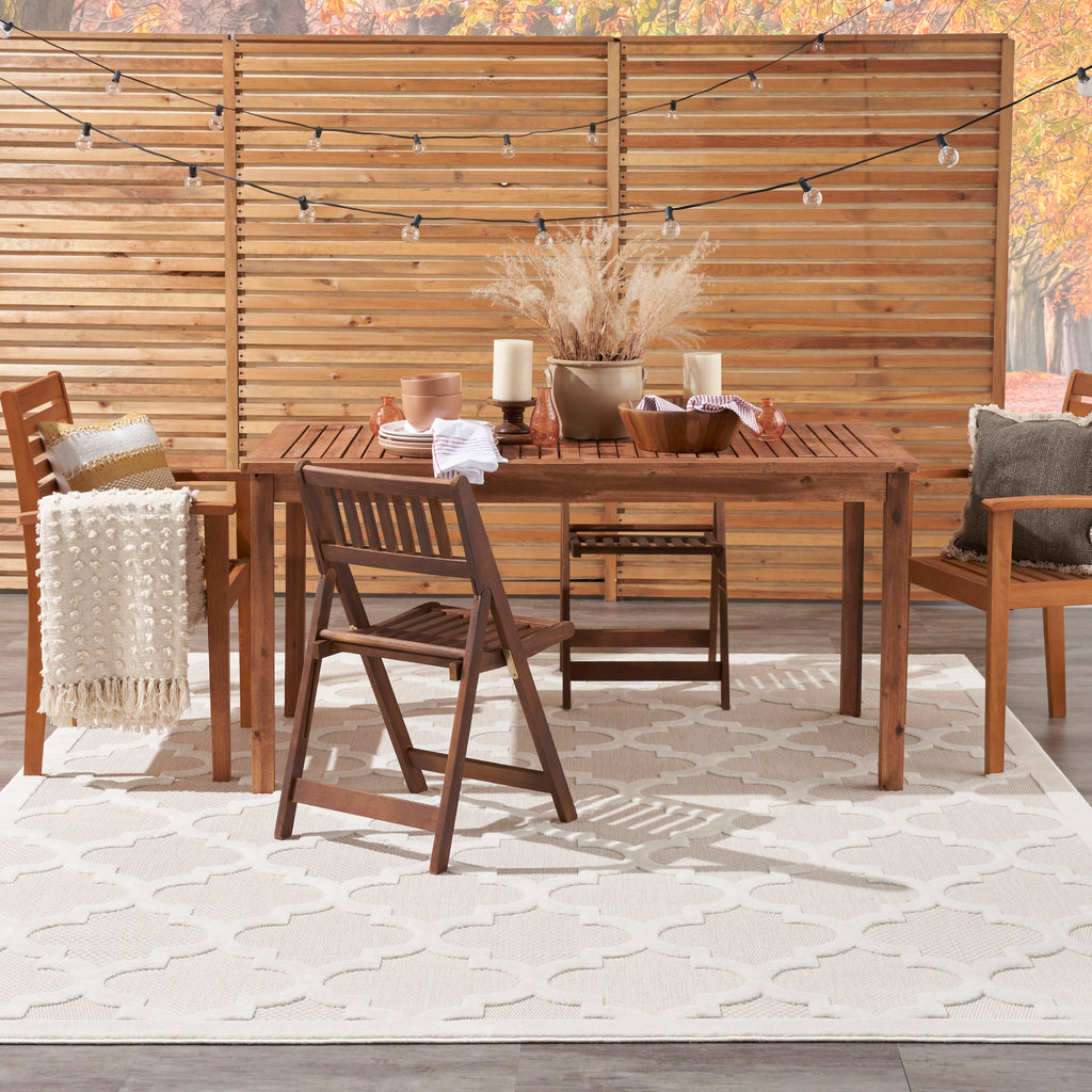 nourison easy care nes01 ivory white rug