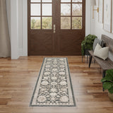 nourison eco cycle ecy02 charcoal rug