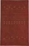 capel simply gabbeh 3495 adobe rug