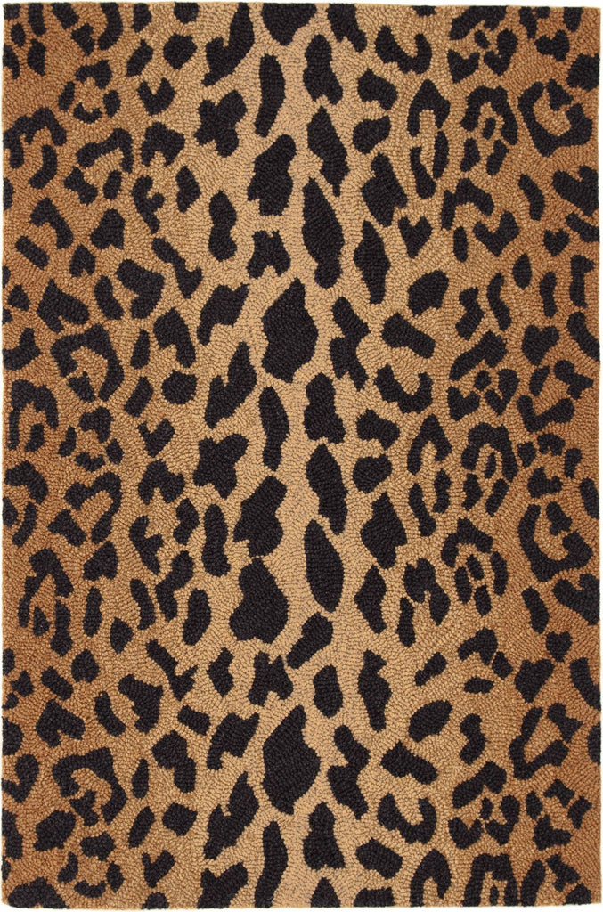 dash albert leopard rda372 camel rug