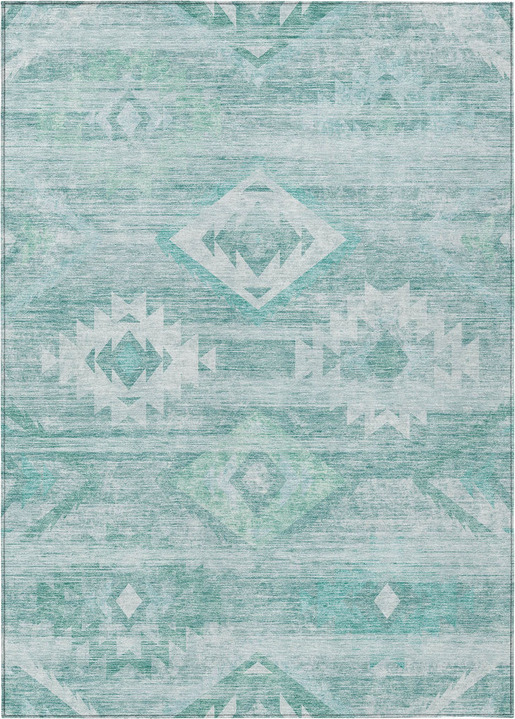 addison chantille acn837 aqua rug