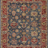 capel charleigh peshawar 1209 blue red rug