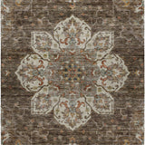 dalyn silk road sr6 chocolate rug