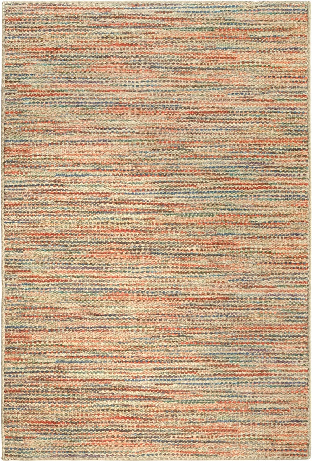 dash albert clay da2322 multi machine washable polyester rug