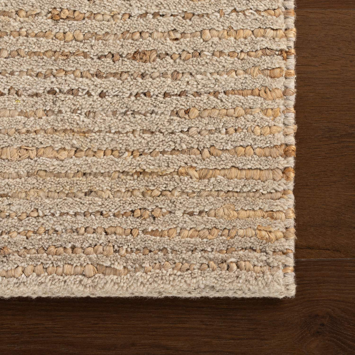 dash albert vicart da2558 grey woven flatwoven wool rug