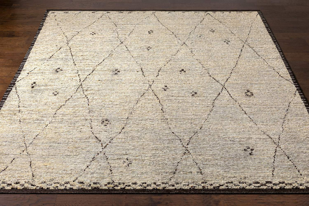 surya khyber khy 2300 black rug