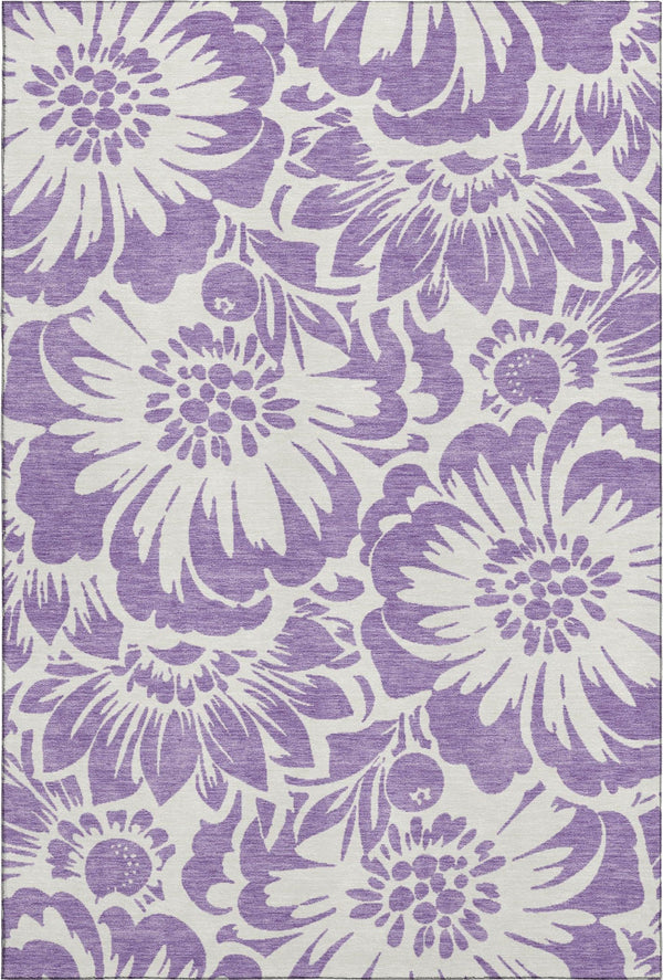 addison mayfield amf551 purple rug