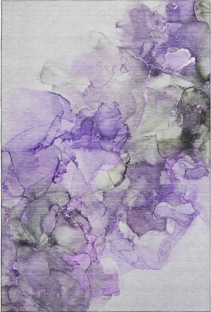 addison mayfield amf520 purple rug
