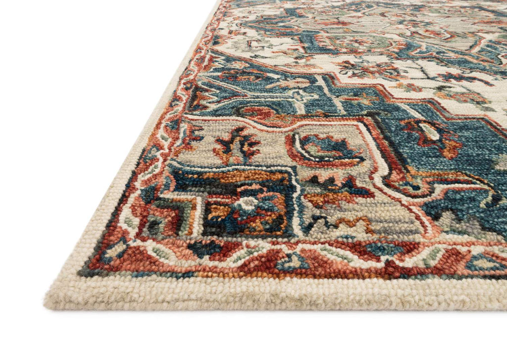 loloi rugs victoria vk 16 blue red rug