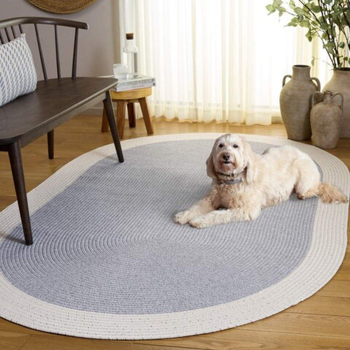 safavieh clearance braided bra281f grey rug