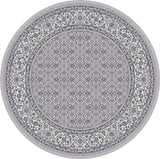 dynamic ancient garden 57011 9666 soft grey rug