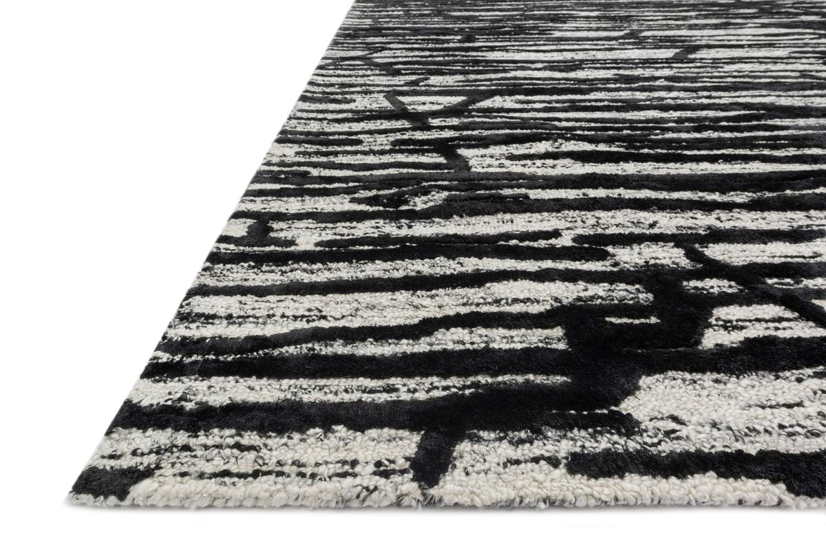 loloi rugs juneau jy 07 ivory black rug