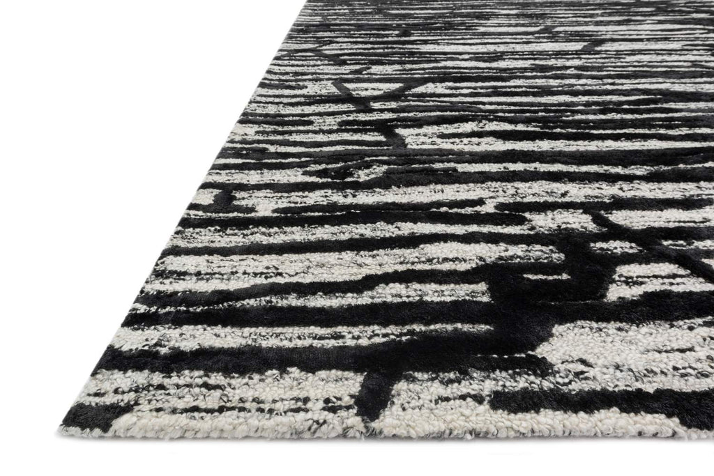 loloi rugs juneau jy 07 ivory black rug