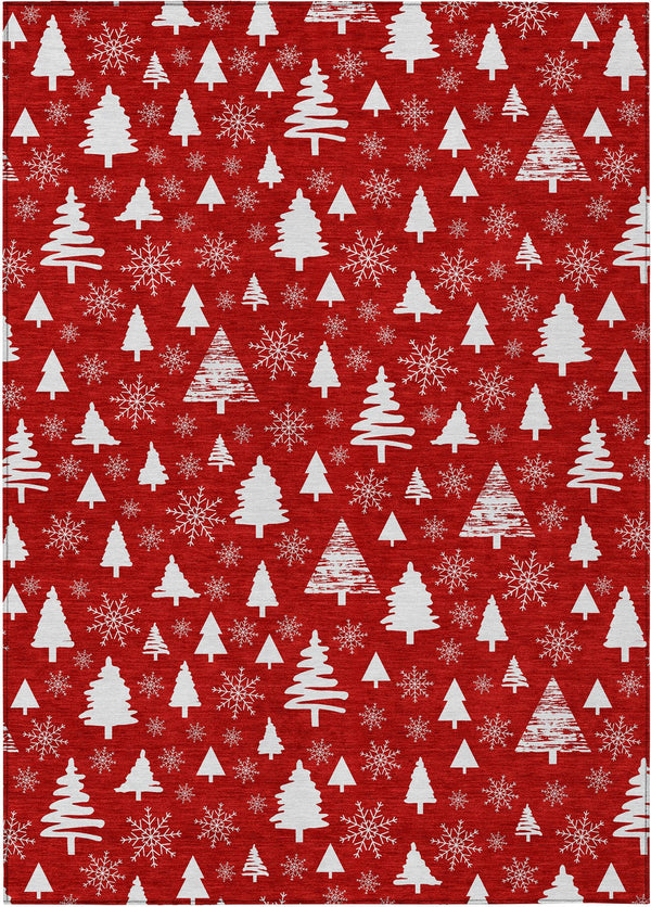 addison chantille acn1815 red rug