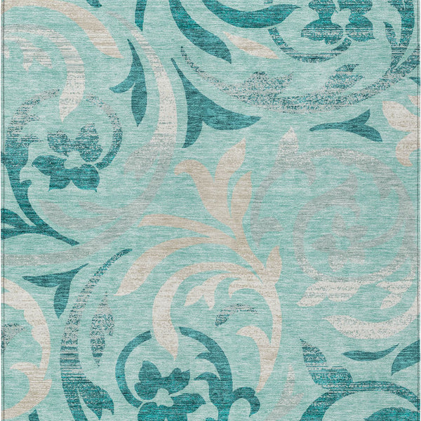 addison chantille acn764 teal rug