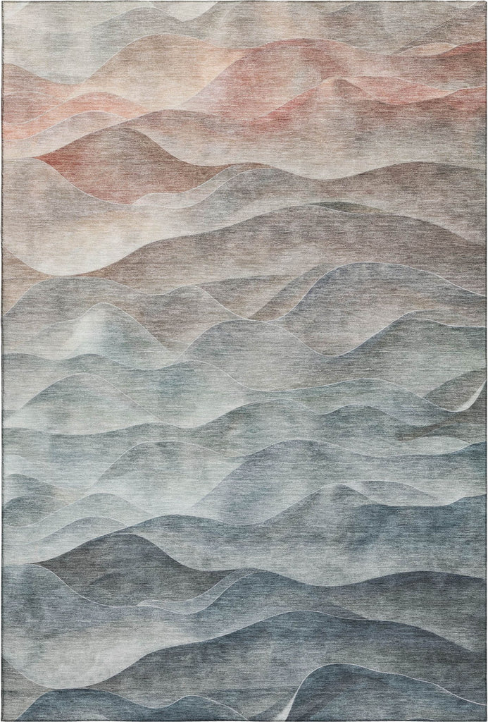 dalyn pacifica pa2 teal rug