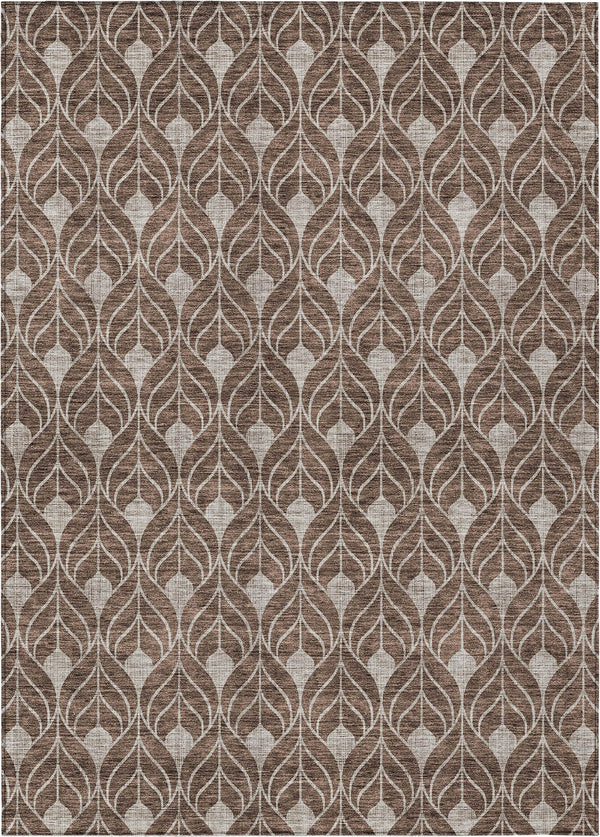 addison chantille acn927 chocolate rug
