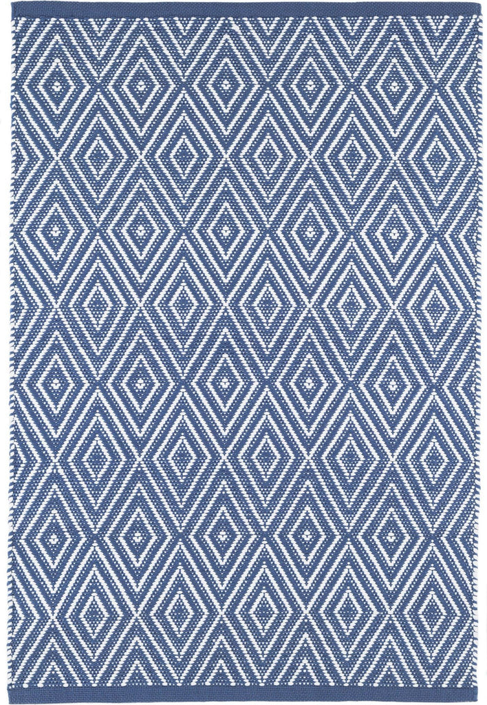 dash albert diamond rdb098 denim rug