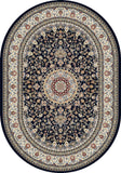 dynamic rugs ancient garden 57119 3434 blue rug
