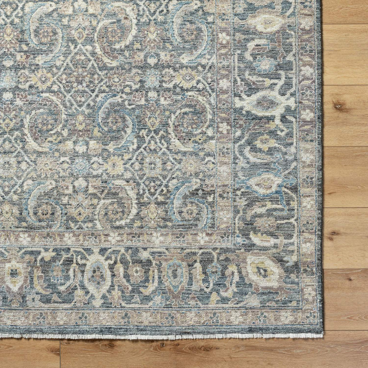 surya khorasan kho 2305 slate blue rug