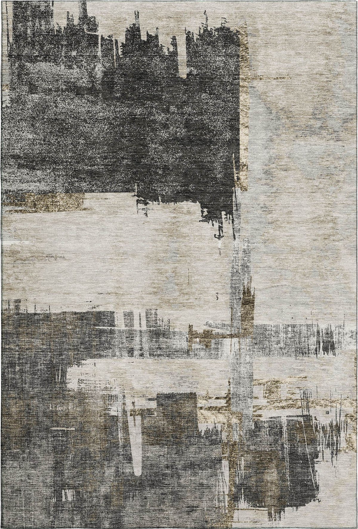 dalyn trevi tv18 gray rug