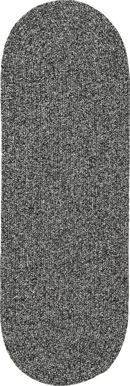 rhody elegance eg82 frosty black rug