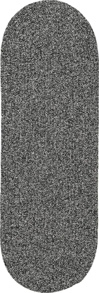 rhody elegance eg82 frosty black rug