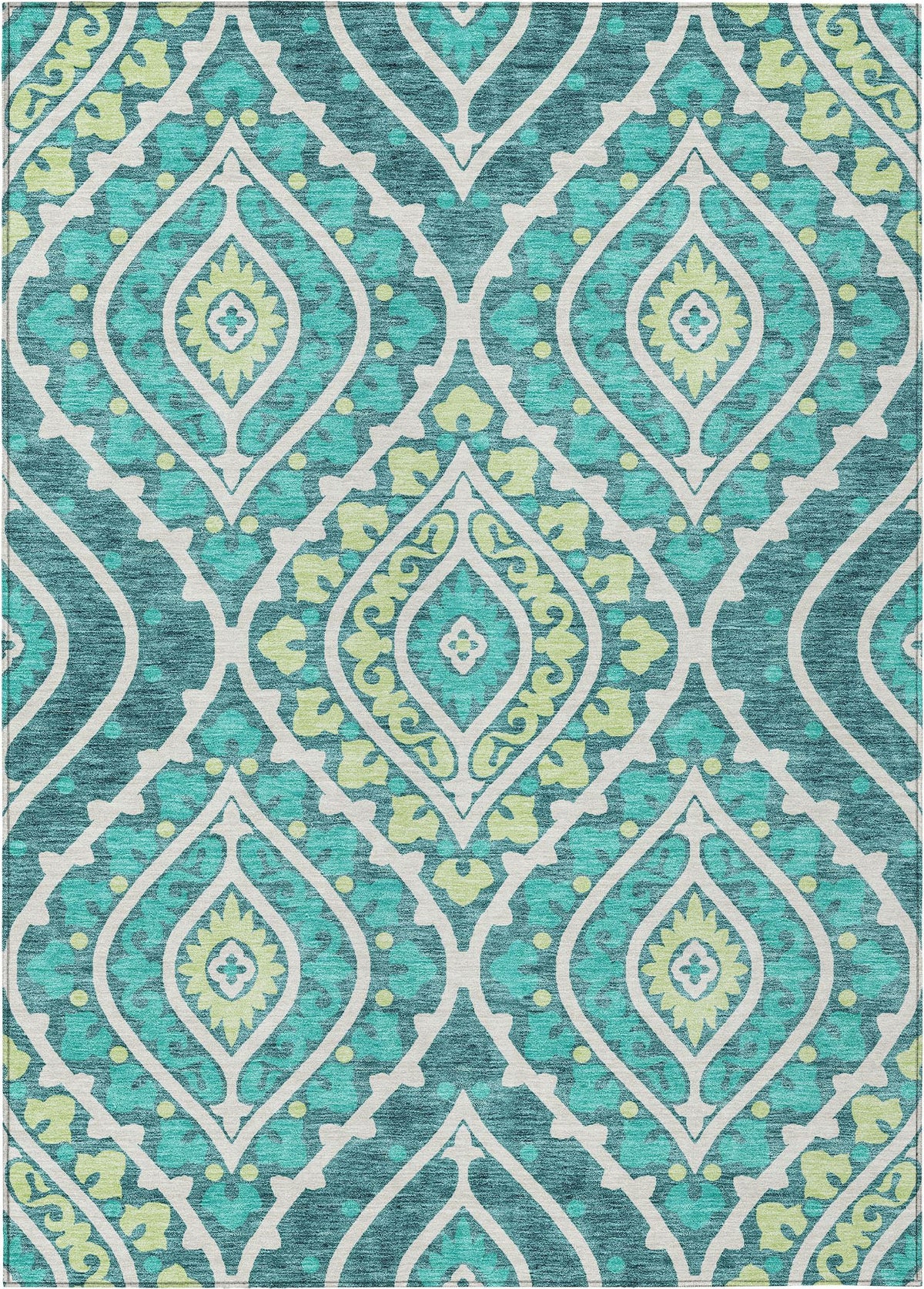 addison chantille acn761 teal rug