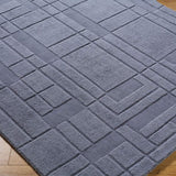 surya luxuries flw 2302 slate gray rug