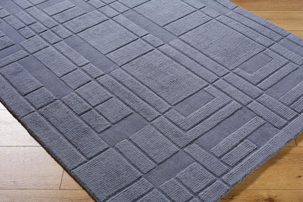 surya luxuries flw 2302 slate gray rug