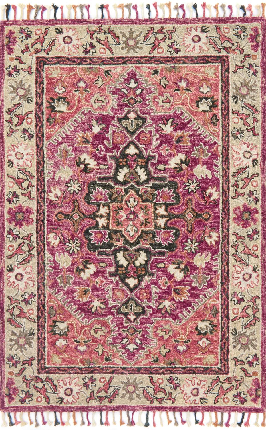 loloi rugs zharah zr 05 raspberry taupe rug
