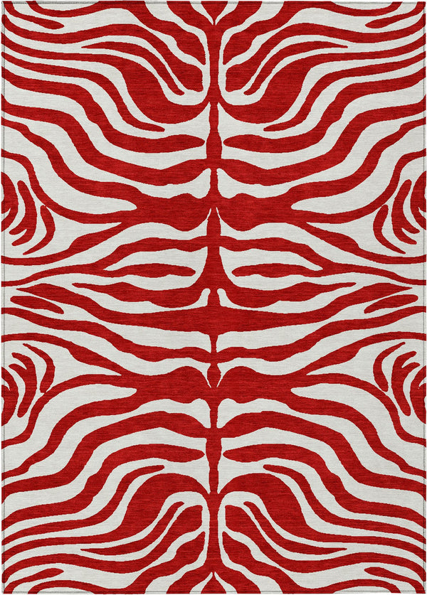 addison chantille acn1042 red rug