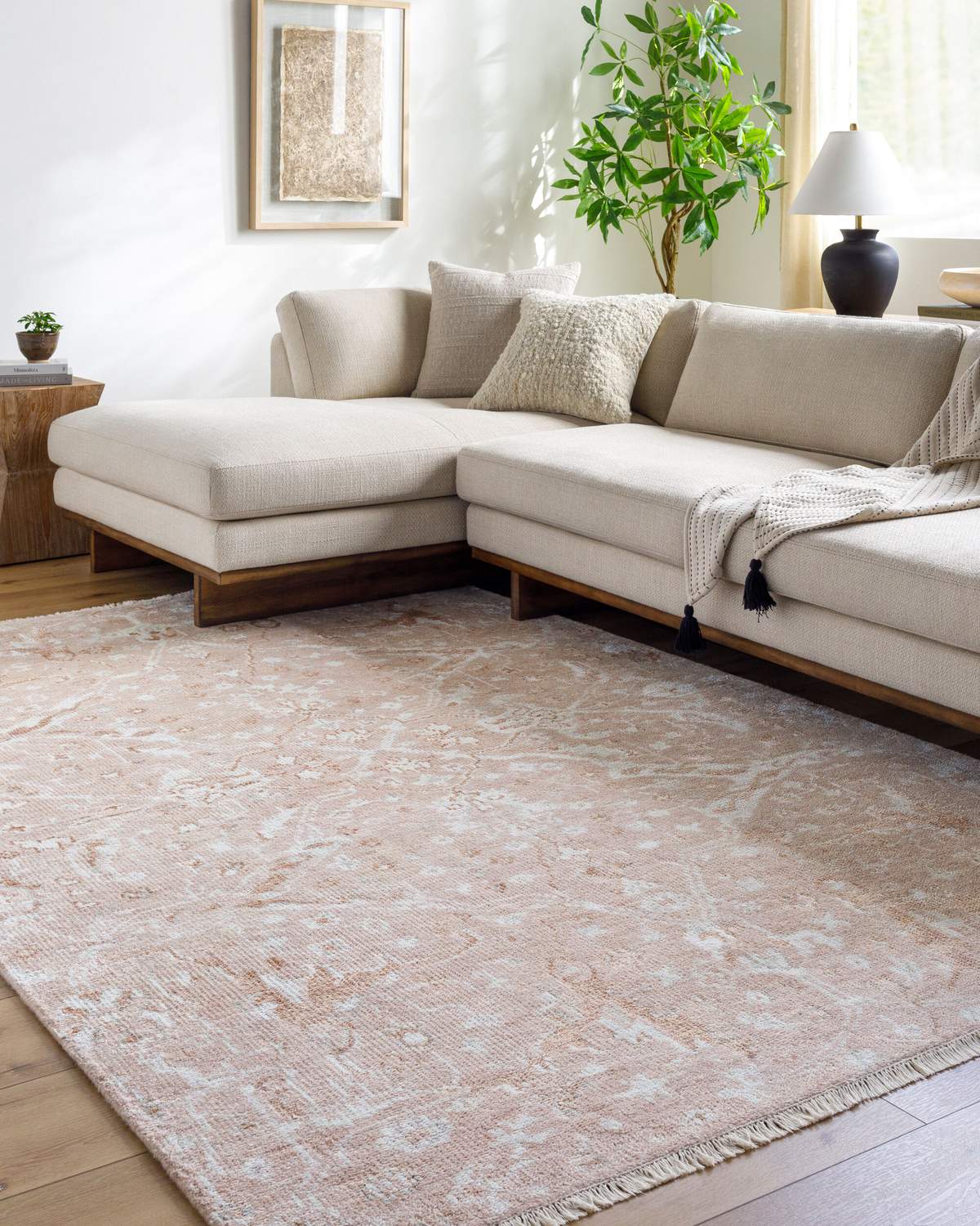 surya le blanc lbc 2301 blush rug