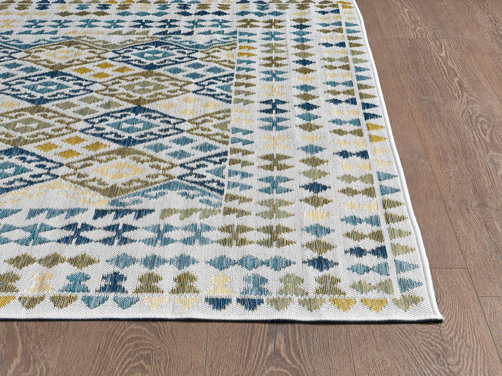kas oriental dahlia 1402 blue rug
