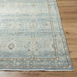 surya khorasan kho 2304 sky blue rug
