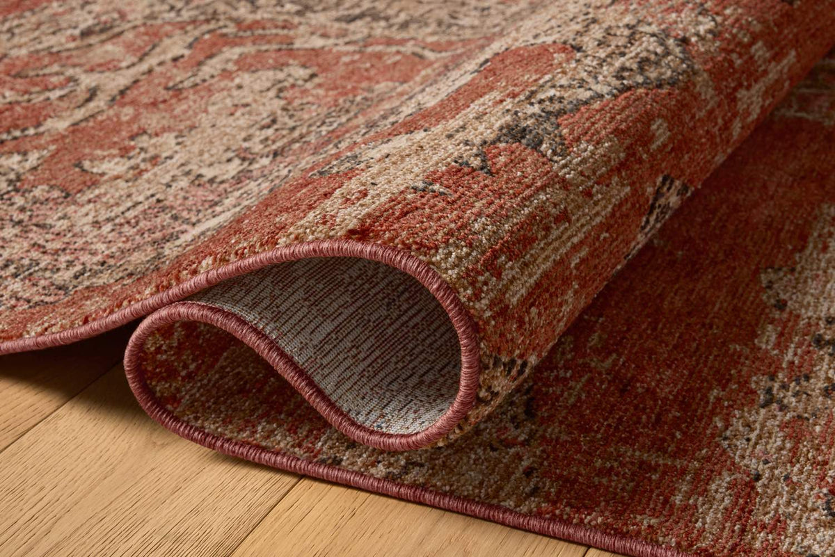 loloi rugs winchester wnc 09 brick beige rug