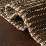 dash albert vicart da2560 green woven flatwoven wool rug